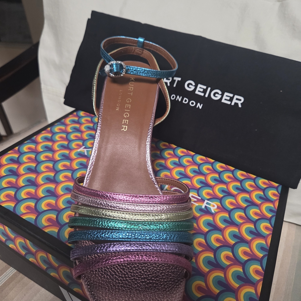 Kurt Geiger Multicolor Strappy Heels